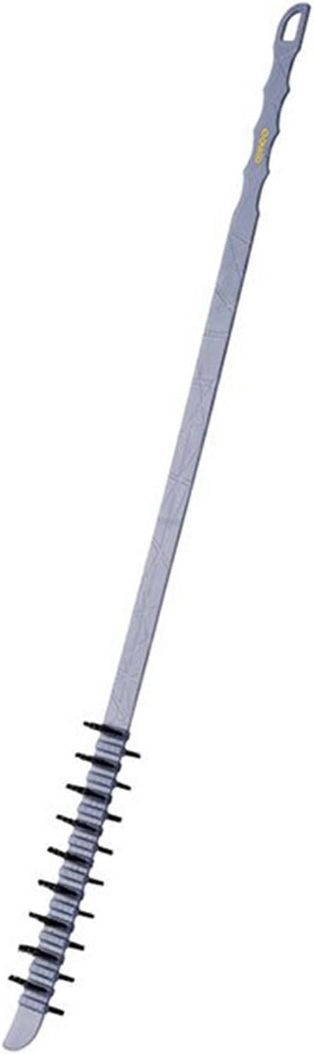 Washing Machine Cleaner Brush Intensity Decontamination Descaling Flexible Cleaner Brush for Inner Cylinder of Drum Tool, Small, Gray