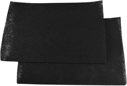 HQRP 2-Pack Activated Charcoal Filters Compatible with Kitchen Aid and Whirlpool Over the Range Microwave Hood Models W11213882 Replacement Air Filters for Microwave Oven