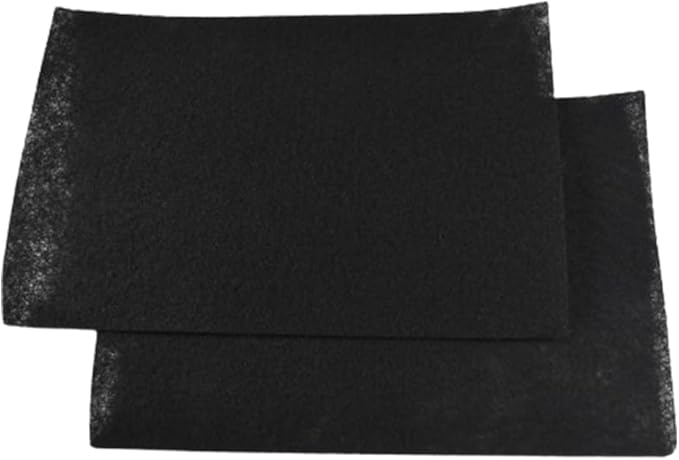 HQRP 4-Pack Activated Charcoal Filters Compatible with Kitchen Aid and Whirlpool Over the Range Microwave Hood Models W11213882 Replacement Air Filters for Microwave Oven