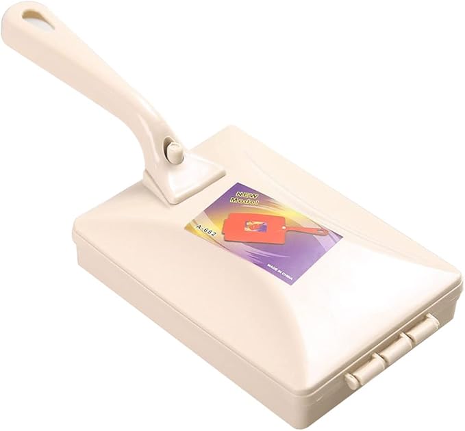 PURPLELILY Hair Collector Roller Cleaning Brush Waste Paper Chip Wiper Brush For Floor Carpet Slipping Cleaner Sweeping