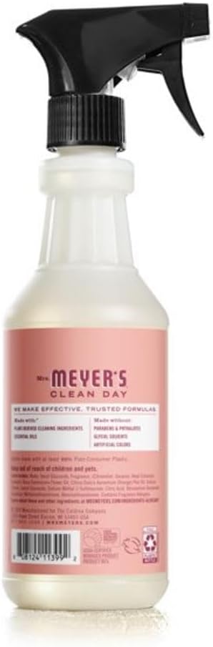 Mrs. MEYER'S Clean Day All-Purpose Cleaner Spray 16 Fl Oz (Rose)