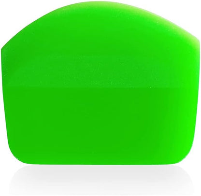 Green Fan Compact Squeegee Rubber Scraper Tool