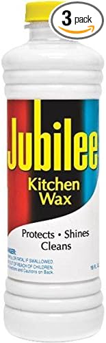 Jubilee Kitchen Cleaning Wax - For Appliances, Surfaces & Bathroom 15 oz - Pack of 3
