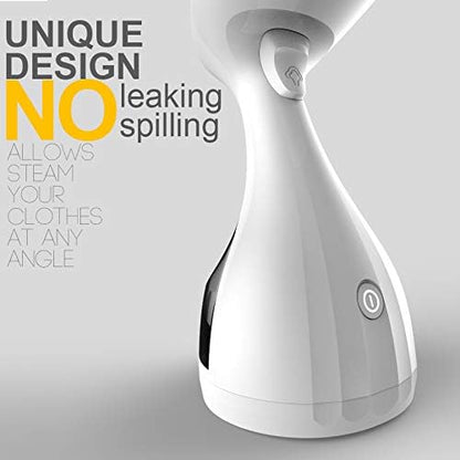 MagicPro Portable Garment Steamer for Clothes, Garments, Fabrics Removes Wrinkles for Fresh Clothing, Fast Heat and Auto Off, Handheld Travel Steamer with Detachable 300ml Water Tank