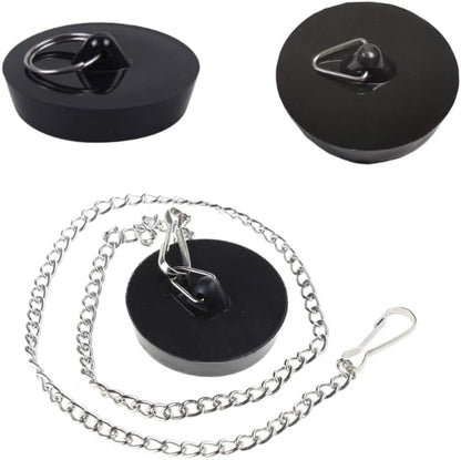 Silicone Tub Stopper Drain Hair Plug Kitchen Bath Tub Sink Water Stopper Basin Sewer Seal Leak Proof