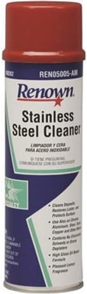 Renown REN05006-AM Stainless Steel Cleaner Oil Based Aerosol, 15 Ounce