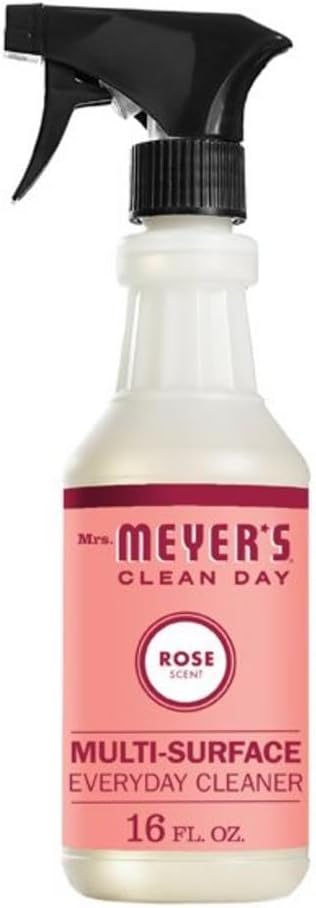 Mrs. MEYER'S Clean Day All-Purpose Cleaner Spray 16 Fl Oz (Rose)