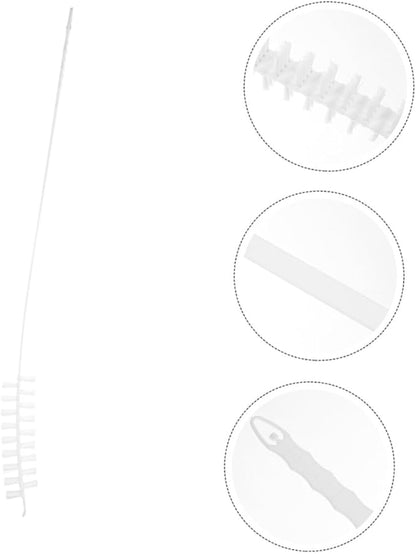 Cabilock 2pcs Dryer Lint Brush for Washing Machine Cleaning Vent Trap Cleaner with Nonslip Handle for Dust and Lint Buildup Removal Drum Washers