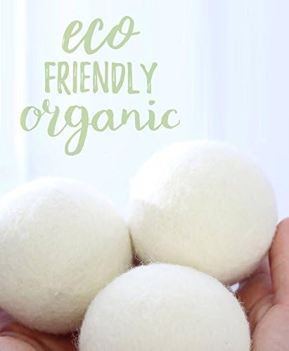 Wool Dryer Ball 1 Piece - Premium XL Organic Eco-Friendly Natural Unscented Non-Toxic Felt Laundry Ball