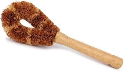 9-Piece Eco-Friendly Kitchen Cleaning Set – Bamboo Dish Brush, Bottle Brushes, Reusable Metal Straws & Cleaning Tools | Zero Waste Household Essentials | Sustainable & Durable Kitchen Accessories