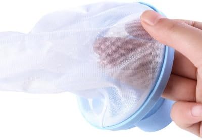 Mr.S Shop Flower-Type Washing Machine Floating Lint Mesh Bag Hair Filter Net Pouch