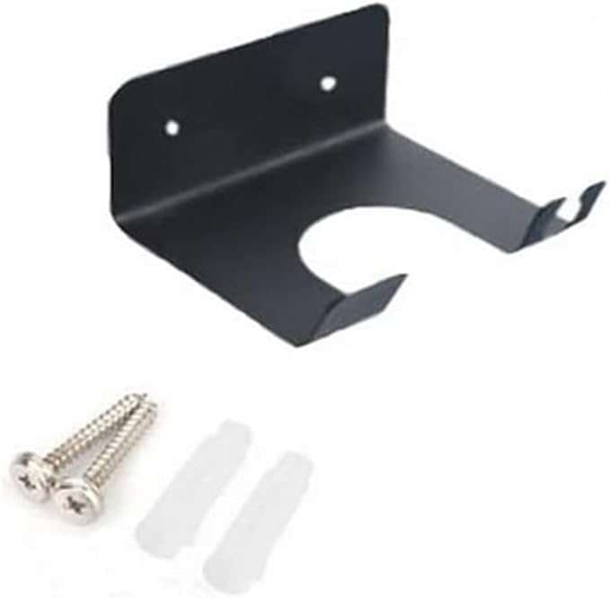 Handheld Garment Steamer Clothes Holder, Fabric Steamer Iron Hanger, Handheld Hanging Ironing Machine Hanger Hook, Steam Ironing Machine Accessories (Black)