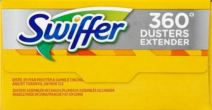 Swiffer Duster Heavy Duty 3 ft Extendable Handle Starter Kit with 3 Refills,(Pack of 6)