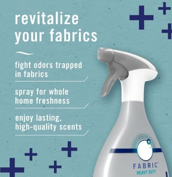 Fabric Spray Air Freshener, Odor-Fighting - 27 fl oz (Crisp Clean)