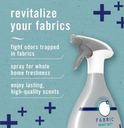 Fabric Spray Air Freshener, Odor-Fighting - 27 fl oz (Crisp Clean)