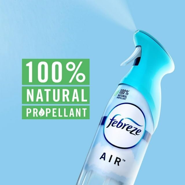 Febreze Air Freshener Odor Fighting Spray, Winter Spruce Pine Scent, Limited Edition, 8.8 oz. (Pack of 3)