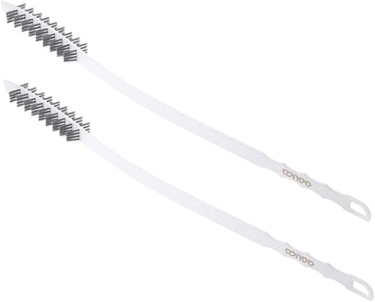OUNONA 2pcs Flexible Roller Washing Machine Brush Long Handle Bendable Cleaner for Front Load Washers for Tight Gaps Sturdy Construction Home Dryer Vent Cleaner