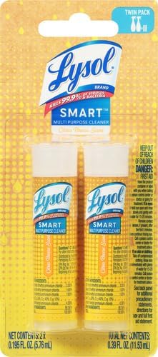 Lysol Smart Multi-Purpose Cleaner Refill Cartridge, Citrus Breeze, 0.39 Fl oz