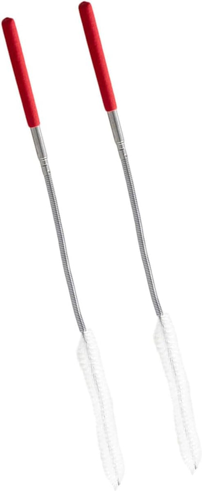 2PCS Multiuse Drain Cleaner for Kitchen Bathroom Sink Drain Unclogging Efficient Removal of Hair Greases Food Debris