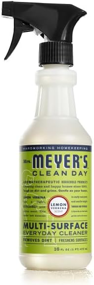 Mrs. MEYER'S CLEAN DAY Multi-Surface Cleaner 3 Pack Variety Pack, Mum, Lemon Verbena, Lavender, 16 Fl Oz Each, 1 CT