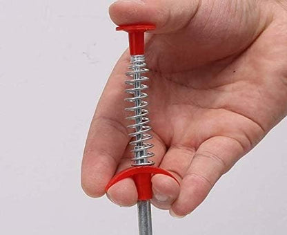 63 Inch Drain Pipe Cleaner,Drain Auger Hair Catcher, Sink Dredge Drain Clog Remover Cleaning Tools for Kitchen Bathroom Tub Toilet Washbasin Clogged Drains Dredge Pipe