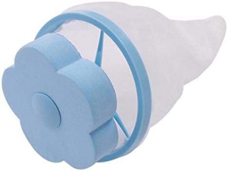 Mr.S Shop Flower-Type Washing Machine Floating Lint Mesh Bag Hair Filter Net Pouch