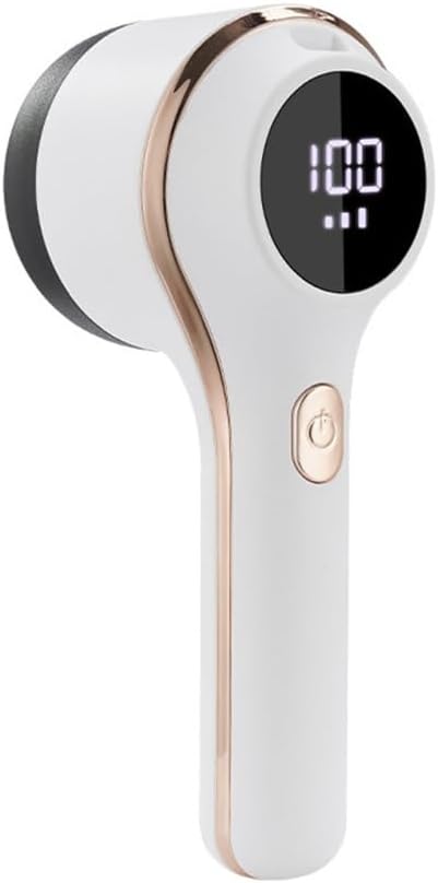 Rechargeable Fabric Shaver, 3 Gears Electric Lint Remover with Digital Display, Portable Clothes Shaver for Clothing Silk Sweater Cotton