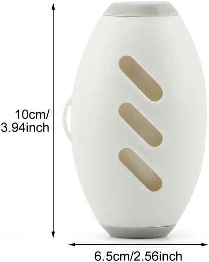 2 Pcs Reusable Lint Roller for Pet Hair, Portable Mini Lint Roller for Clothes, Washable Gel Lints Remover Tool Extra Sticky Cleaner for Clothes Sofas Hair Debris Dust (Color:White)