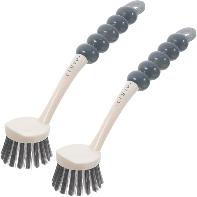 Hemoton Kitchen Dish Brush with Long Handle and Soft Bristles for Effective Sink Cleaning and Pot Scrubbing Dishwashing Brush for Household Kitchen Use