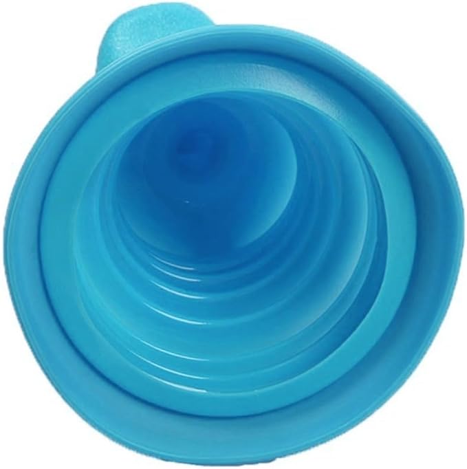 Kitchen Sink Drain Plunger, PP Bellows Air Pressure Tool for Toilet Bowl Unclogging, High Power Squeeze Cleaner for Bathroom Shower Clog Removal, Bathtub Drain Hair Remover(Blue)