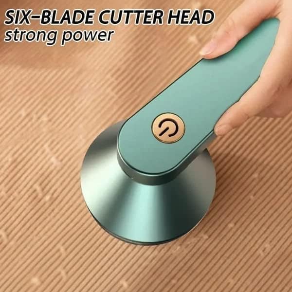 Electric Lint Remover Rechargeable - 2023 New Portable Instantly Lint Remover, Magic Fabric Shaver Fuzz Remover, Electric Lint Remover for Clothes, Effective Lint Shaver for Home Daily Use (Green)
