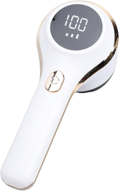 WALFRONT Fabric Shaver Electric Lint Remover for Clothes, Rechargeable Sweater Defuzzer with 3 Speeds and LED Display, Portable Pilling Remover for Sweaters Furniture Blankets