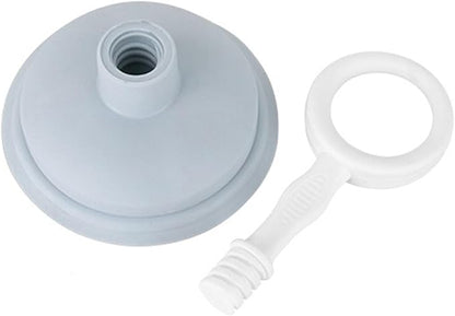 Professional Handheld Sink Plunger Versatile Drain Unclogger For Hair And Debris Strong Suction Easy Operation Long Service Life Pp And Pe Construction (Blue)