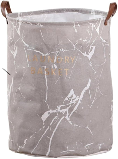 1PC Folding Laundry Basket Round Storage Bin Bag Large Hamper Collapsible Clothes Toy Basket Bucket Organizer Large Capacity