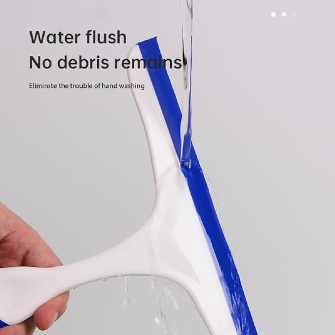 2Pcs Shower Squeegee, Squeegee for Bathroom, Glass, Shower Glass, Window, 9.8 "