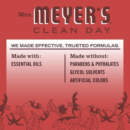 Mrs. MEYER'S CLEAN DAY Multi-Surface Everyday Cleaner, Tomato Vine Scent, 16 Fl Oz (Pack of 6)