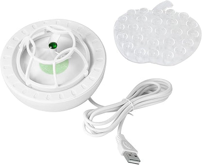 USB Ultrasonic Dishwasher, Portable Dish Washing Machine Cleaner, Portable Dish Washing Tool for Dishware Fruit Vegetable (Green)