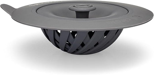 Full Circle Sinksational Sink Strainer - Stainless Steel Mesh, Prevents Clogs, Kitchen Sink, Eco-Friendly, Durable - Gray