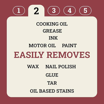 WAXEX Oil and Grease Stain Remover for Clothes - Sidecar Soap