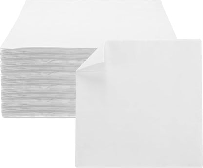Tranqun 100 Pcs Disposable Microfiber Cleaning Cloth Bulk 12 x 12 Inch Lint Free Cloths Non Abrasive Window Wipes High Absorbent Microfiber Cleaning Rag for Household Kitchen Car Window