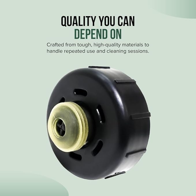 Black Cap & Insert Assembly Replacment for Bissell SpotBot Pet Portable Carpet Cleaner, OEM # 2037477 | Vacuum Parts & Accessories