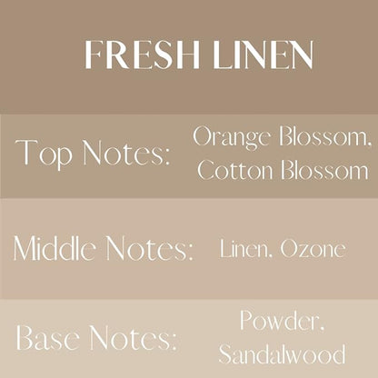River Birch Fresh Linen Scented Linen and Room Spray | Home Fragrance | 4 oz Glass Amber Bottle | Luxury Signature Scent | Handmade in Texas