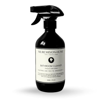 Murchison-Hume Powerful, Plant-based, Multi-Surface Bathroom Cleaner Spray for Basins, Tubs, Tiles, and Toilets. Eliminates Odor, 17oz and 3.4 Oz Concentrate Bundle Australian White Grapefruit