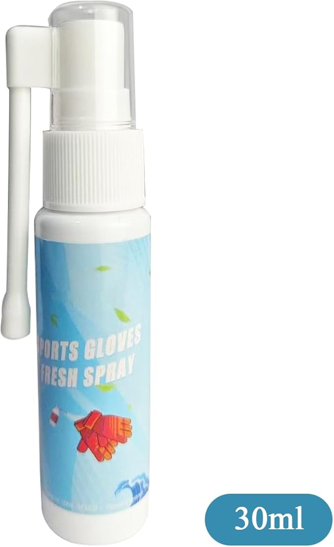 Boxing Glove Deodorizer 30ml, Gym Bag Freshener Spray for Work Boots, Athletic Gear, Gloves, Clothes, Helmets, Shoes, Hockey Equipment, Sports Use