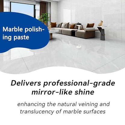 Granite Gloss Conditioner, Marble Polishing Paste, Quartz Polishing Compound, Professional Marble Polish, Polishing Kit - Easily Restore the Gloss of Stone