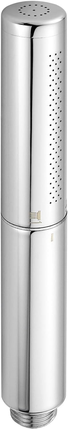 Heyalan Hand Held Shower Wand, High Pressure Handheld Head with Strong Flow, Luxury Spray for Bathroom,Dual Function,Polished Chrome