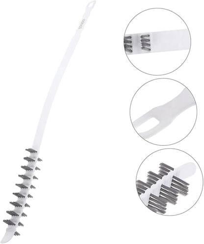 2pcs Washing Machine Cleaning Brush Long Handle for Drum Gap Cleaning Robust Easy to Use