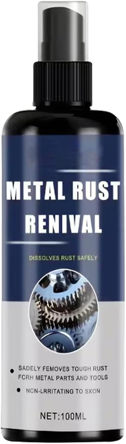 Rust Remover Spray For Metal, Precision Cleaning Solution, 14.8x3.9cm, Anti Rust Mist Cleaner, Bathroom Metal Stain Remover, Enhanced Durability Solution, For Bathrooms, Laundry Areas, Railings, Sinks