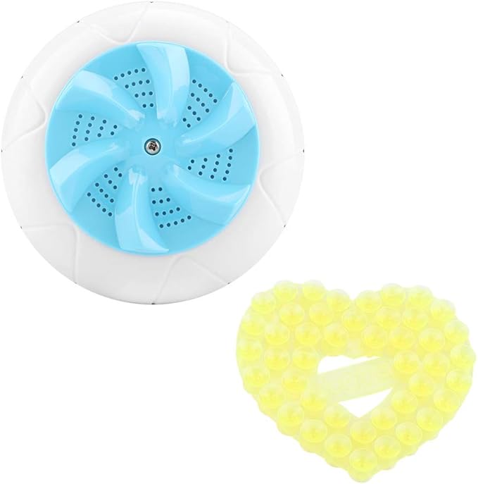 Washing Machine for Mini Travel Tool Business Trip Cleaner Utensil for Tool Tool Traveling Product Supply Machine Pot Washers (Blue)