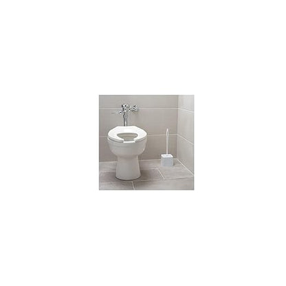 Rubbermaid Commercial Products 5" Toilet Bowl Brush Holder White Compact Design for Toilet Brush Storage for Bathroom/Professional/Janitorial Use